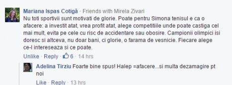 comentariu fb halep